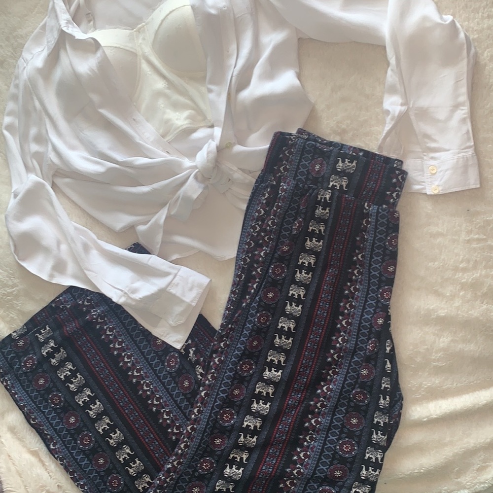 Joe B by Joe Benbasset wide leg elephant pants